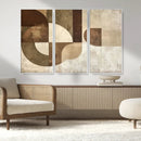 Wabi Sabi Geometric Wall Art | Abstract Modern Minimalist