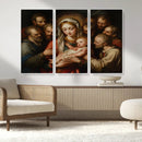 Religious Canvas Wall Art Print - Madonna and Child with by MyGreatCanvas | Canvas Wall Art Prints | Photo Prints & Wall Decor