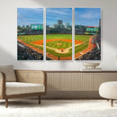 Wrigley Field Chicago Cubs Panoramic Canvas Print – by MyGreatCanvas | Canvas Wall Art Prints | Photo Prints & Wall Decor