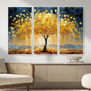 Golden Autumn Tree Wall Art – Framed Fall Leaves Canvas by MyGreatCanvas | Canvas Wall Art Prints | Photo Prints & Wall Decor