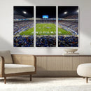 Kroger Field Canvas Wall Art - Kentucky Stadium Wall Art
