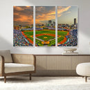 Chicago Wrigley Field Wall Art Canvas Print – Iconic