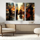 Jazz Wall Art Canvas Print – Colorful Musical Instrument