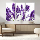 Lavender Flower Wall Art Canvas Print by MyGreatCanvas | Canvas Wall Art Prints | Photo Prints & Wall Decor