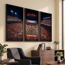 Texas Stadium Night Game Wall Art Canvas Print – Vibrant