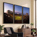 Iowa Hawkeyes Kinnick Stadium Wall Art Canvas Print, Framed