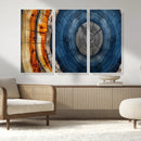 Abstract Tree Rings Wall Art Canvas Print – Modern Wood by MyGreatCanvas | Canvas Wall Art Prints | Photo Prints & Wall Decor