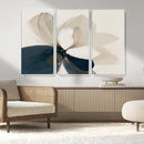 Minimal Flower Wall Art Canvas Print – Framed Beige Bloom by MyGreatCanvas | Canvas Wall Art Prints | Photo Prints & Wall Decor