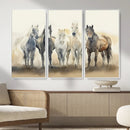 Wild Horses Wall Art Canvas Print, Framed Running Horses Art by MyGreatCanvas | Canvas Wall Art Prints | Photo Prints & Wall Decor