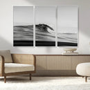 Black Wave Wall Art Canvas Print – Framed Abstract Surf by MyGreatCanvas | Canvas Wall Art Prints | Photo Prints & Wall Decor