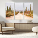 Desert Cactus Wall Art – Framed Southwestern Canvas Artwork, by MyGreatCanvas | Canvas Wall Art Prints | Photo Prints & Wall Decor