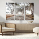Cypress Tunnel Wall Art – Framed Misty Road Canvas Artwork, by MyGreatCanvas | Canvas Wall Art Prints | Photo Prints & Wall Decor