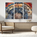 Tree Rings Wall Art Canvas Print – Framed Petrified Wood by MyGreatCanvas | Canvas Wall Art Prints | Photo Prints & Wall Decor