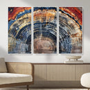 Tree Rings Wall Art Canvas Print – Framed Wood Art Picture by MyGreatCanvas | Canvas Wall Art Prints | Photo Prints & Wall Decor