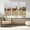Rustic Deer Wall Art Canvas Print – Autumn Forest Woodland by MyGreatCanvas | Canvas Wall Art Prints | Photo Prints & Wall Decor
