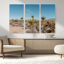 Joshua Tree Wall Art Canvas Print – Framed Desert Landscape