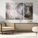 Abstract Grey Gold Wall Art – Modern Geometric Canvas by MyGreatCanvas | Canvas Wall Art Prints | Photo Prints & Wall Decor
