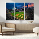 Target Field Wall Art Canvas Print – Baseball Stadium Scene, by MyGreatCanvas | Canvas Wall Art Prints | Photo Prints & Wall Decor