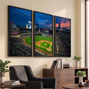 Target Field Wall Art Canvas Print – Baseball Stadium