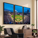 Target Field Stadium Wall Art Canvas Print – Minnesota Twins