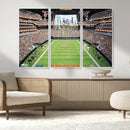 Chicago Bears Soldiers Field Wall Art Canvas Print – Framed
