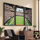 Chicago Bears Soldiers Field Wall Art Canvas Print – Framed