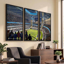 Chicago Dome Stadium Wall Art Canvas Print – Framed Modern