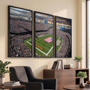 Chicago Bears Soldiers Field Wall Art Canvas Print – Framed