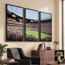 Chicago Bears Soldiers Field Wall Art Canvas Print – Framed