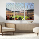 Cleveland Browns Stadium Wall Art Canvas Print – Framed NFL