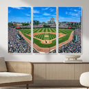 Wrigley Field Baseball Stadium Canvas Wall Art – Packed by MyGreatCanvas | Canvas Wall Art Prints | Photo Prints & Wall Decor