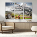 Sakura Cherry Blossom Pathway Canvas Wall Art – Tranquil by MyGreatCanvas | Canvas Wall Art Prints | Photo Prints & Wall Decor