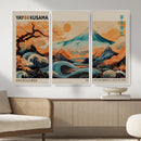 Yayoi Kusama Inspired Japanese Landscape Wall Art Canvas by MyGreatCanvas | Canvas Wall Art Prints | Photo Prints & Wall Decor