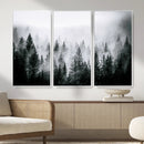 Foggy Pine Forest Canvas Wall Art by MyGreatCanvas | Canvas Wall Art Prints | Photo Prints & Wall Decor
