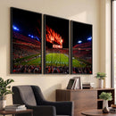 Jordan-Hare Football Stadium Wall Art Canvas Print, Football