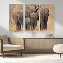 Wild Elephant Wall Art Canvas Print by MyGreatCanvas | Canvas Wall Art Prints | Photo Prints & Wall Decor