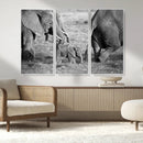 Wild Elephant Wall Art Canvas Print by MyGreatCanvas | Canvas Wall Art Prints | Photo Prints & Wall Decor