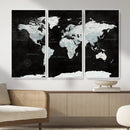 World Map Canvas Print – Framed Push Pin Wall Art, Color by MyGreatCanvas | Canvas Wall Art Prints | Photo Prints & Wall Decor