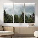 Misty Mountain Forest Wall Art Canvas Print by MyGreatCanvas | Canvas Wall Art Prints | Photo Prints & Wall Decor