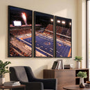 Boise State Stadium Large Wall Art Canvas Print for Living