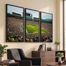 Green Bay Packers Stadium Wall Art Canvas Print, Lambeau