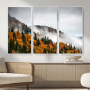 Autumn Forest Wall Art Canvas Print, Foggy Mountain by MyGreatCanvas | Canvas Wall Art Prints | Photo Prints & Wall Decor