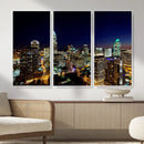Atlanta Skyline Wall Art Canvas Print – Modern Cityscape by MyGreatCanvas | Canvas Wall Art Prints | Photo Prints & Wall Decor