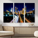 Atlanta Skyline Wall Art Canvas Print, Atlanta Downtown by MyGreatCanvas | Canvas Wall Art Prints | Photo Prints & Wall Decor