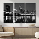 Austin Skyline Wall Art Canvas Print, Austin Downtown Night by MyGreatCanvas | Canvas Wall Art Prints | Photo Prints & Wall Decor