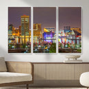 Baltimore Skyline Wall Art Canvas Print, Baltimore Downtown by MyGreatCanvas | Canvas Wall Art Prints | Photo Prints & Wall Decor