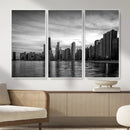 Chicago Wall Art Canvas Print, Chicago City Downtown Night by MyGreatCanvas | Canvas Wall Art Prints | Photo Prints & Wall Decor