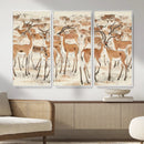 Gazelle Wall Art Canvas Print - Abstract Antelope Wall Art by MyGreatCanvas | Canvas Wall Art Prints | Photo Prints & Wall Decor