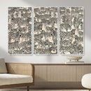 Abstract Zebra Wall Art Canvas Print for Farmhouse Decor by MyGreatCanvas | Canvas Wall Art Prints | Photo Prints & Wall Decor