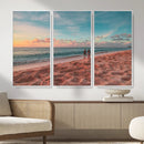 Pastel Beach Wall Art Canvas Print – Soft Coastal by MyGreatCanvas | Canvas Wall Art Prints | Photo Prints & Wall Decor